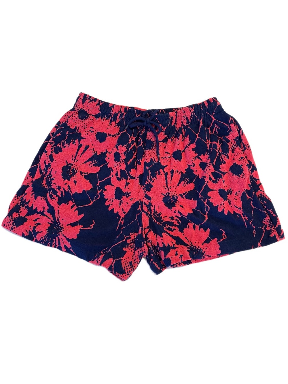Urban Outfitters Shorts Men Terry Cloth Medium Retrocore Vacationcore Floral